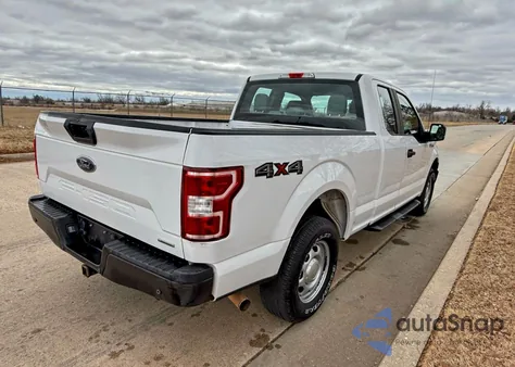 2019 Ford F150 Super Cab из США, поврежденный, VIN 1FTFX1E48KKD14087